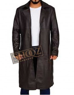 The Walking Dead Tom Payne (Paul Jesus) Brown Leather Coat